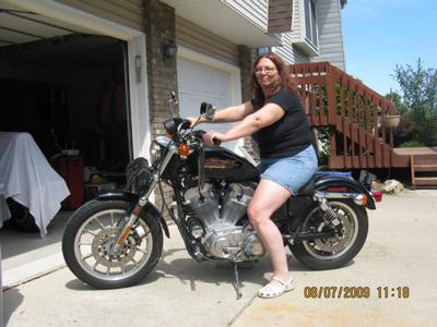 My Harley Davidson Sportster 883
