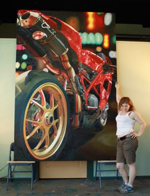 9ft Ducati Painting