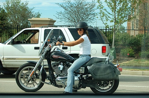 What do women get from riding that they can't get anywhere else?