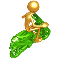 Green Moped