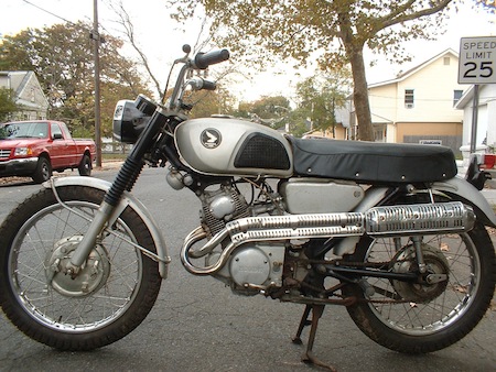 Old Honda Scrambler 160