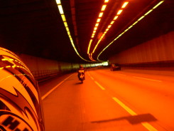 Riding Through a Dark, Dimly Lit Tunnel