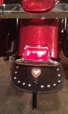 Heart Concho added to Mud Flap
