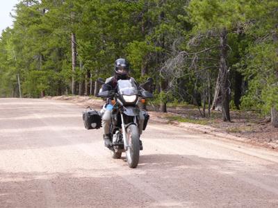 Rampart Range Road - 40 straight miles of gravel