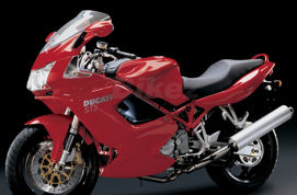 Ducati ST3 sport touring motorcycle
