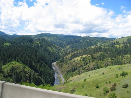 Motorcycling through Idaho