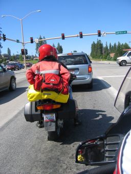 Riding 2Up on a motorcycle