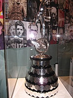 A variety of the TT trophies on display at the Manx Museum