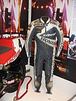 More leathers on display at the Manx Museum, Isle of Man