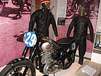 Vintage TT motorcycles at the Manx Museum