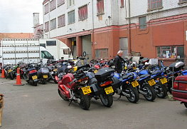 A Sea of Motorcycles
