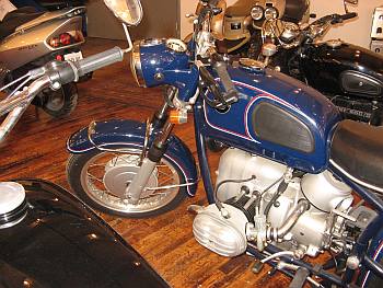 Vintage BMW motorcycle