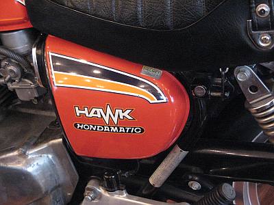 Vintage Honda Motorcycle - The Honda Hawk
