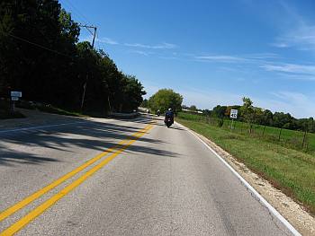 Perfect weather for motorcycles