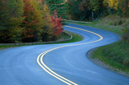 Twisty, Windy Road for Motorcycle Riding