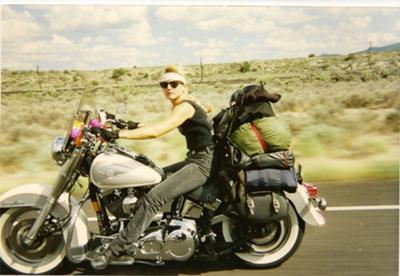 Riding on the Extraterrestrial Highway in Nevada