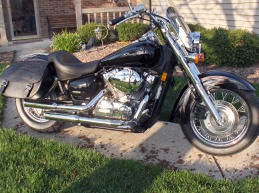 My 750 Honda Shadow Aero