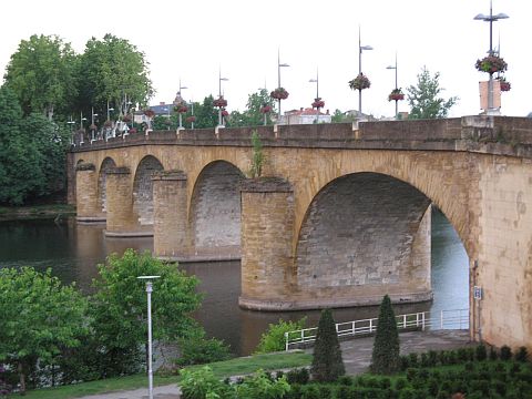 After crossing this beautiful bridge, I had to pull over and take a picture.  Somewhere in France.