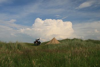 motorcycle camping