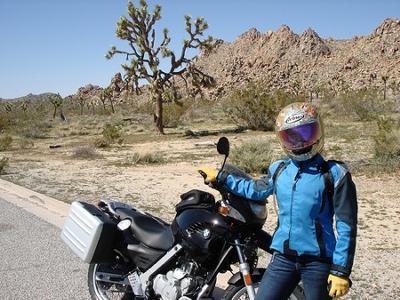 I'd much rather have my picture taken with a helmet on!