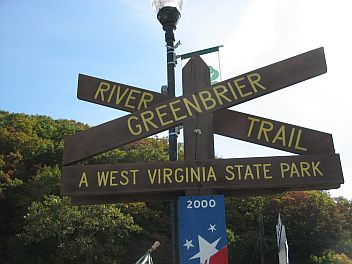 West Virginia State Park Sign, Marlinton