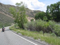 Great roads for motorcycling in Idaho