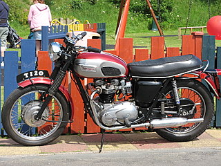 Really nice vintage motorcycle
