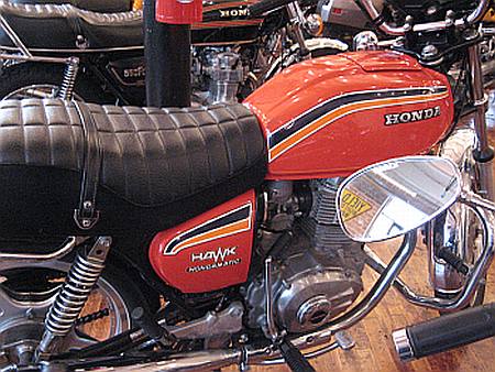 Vintage Honda Motorcycle - Honda Hawk