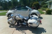 These are my 2 Babies.  MY bug and my bike