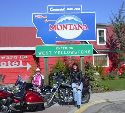 At the Entrance to Yellowstone